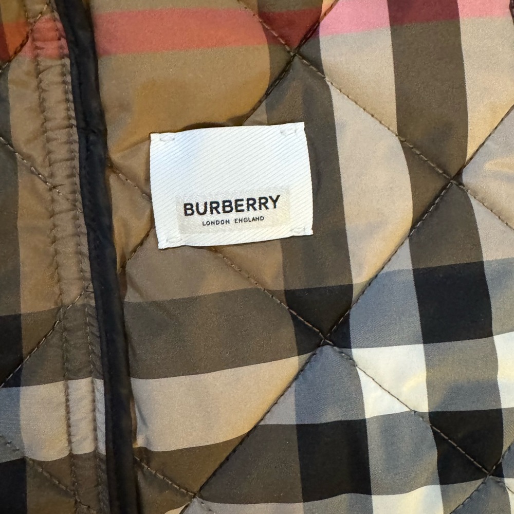 Burberry Multicolor Plaid Lining - image 3